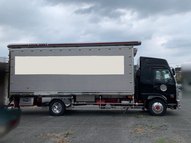 【745】H24　ふそう　ファイター　冷凍バン　造りボディ　