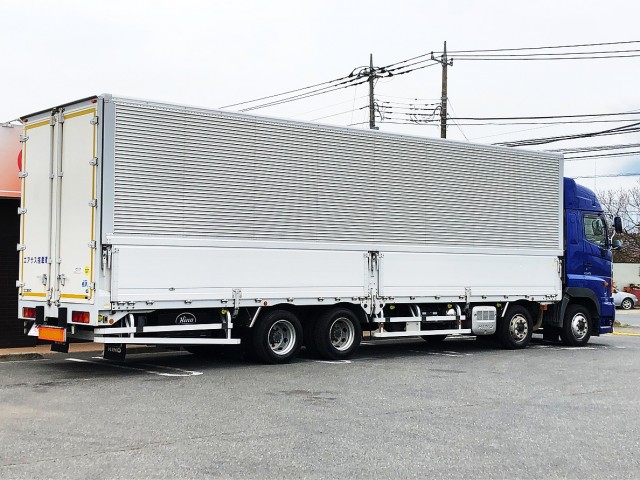 【340】日野プロフィア 低床 アルミウイング ハイルーフ リアエアサス