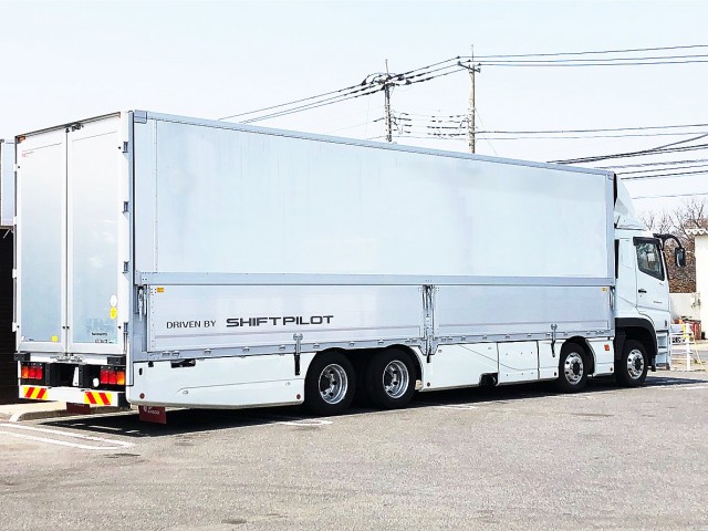 【370】ふそう　スーパーグレート　パネルウィング　エアロ付