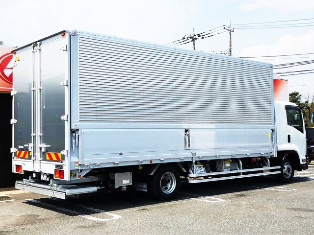 【398】いすゞ　フォワード　ウィング　エアサス　6200フルワイド　ゲート付