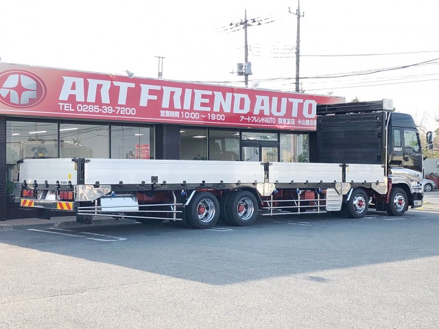 【394】いすゞ　ギガ　ハイルーフ　平ボデー　エアサス