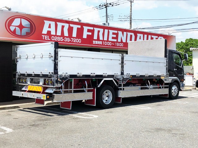 【405】ふそう　ファイター　増トン　平ボデー　ステンレス多数