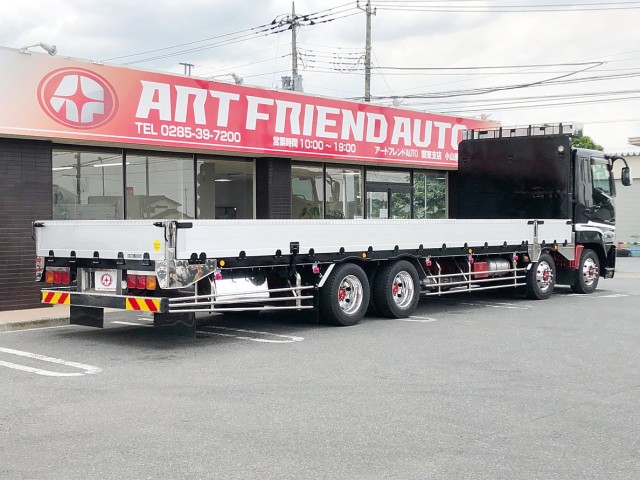 【419】ふそう　スーパーグレート　平アルミブロック　総輪エアサス