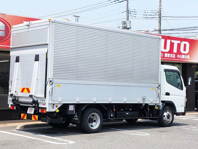 【466】三菱ふそうキャンター　アルミウイング　跳上P/G　ワイドロング