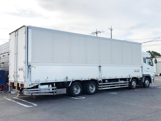 【467】ふそう　スーパーグレート　ハイルーフ　ウィング　総輪エアサス