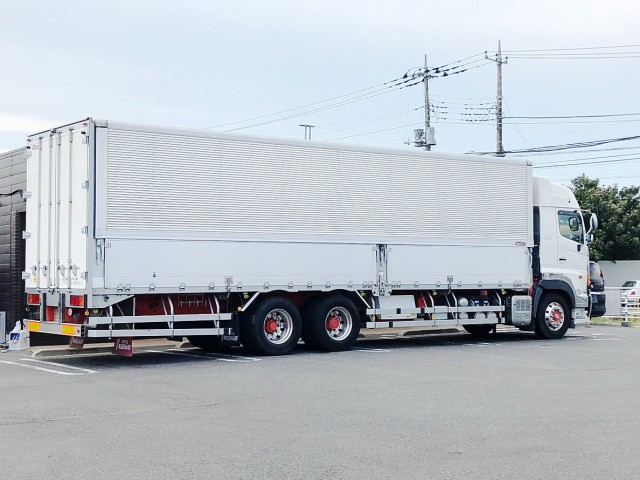 【468】日野　プロフィア　10輪　アルミウイング　ハイルーフ　リヤエアサス