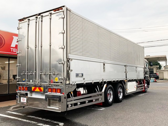 【491】いすゞ　ギガ　冷凍ウィング　キーストン床　サブエンジン