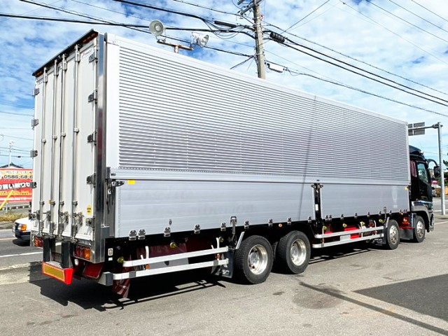 【367】三菱ふそうスーパーグレート 低床 アルミウイング ハイルーフ リアエアサス