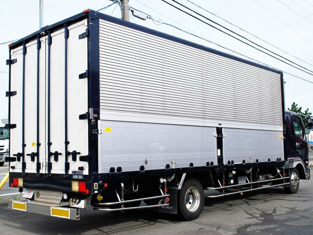 【521】三菱ふそう　ファイター　ワイド　アルミウイング　カスタム