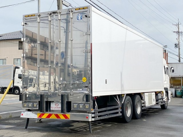 【493】いすゞ　ハイルーフ　冷凍バン　左観音　エアサス　ジョロ4　キーストン