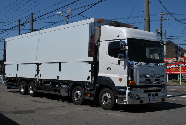 【210】日野　プロフィア　低床　冷凍ウイング　ハイルーフ　総輪エアサス