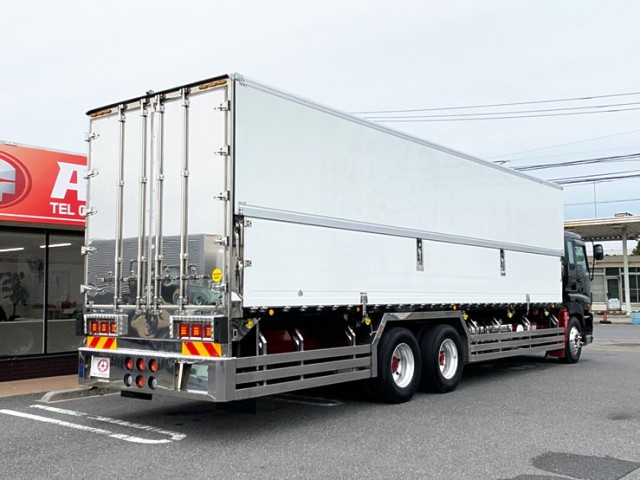 ★【551】いすゞ　ギガ　冷凍ウィング　サブエンジン　ジョロダー4列　キーストン