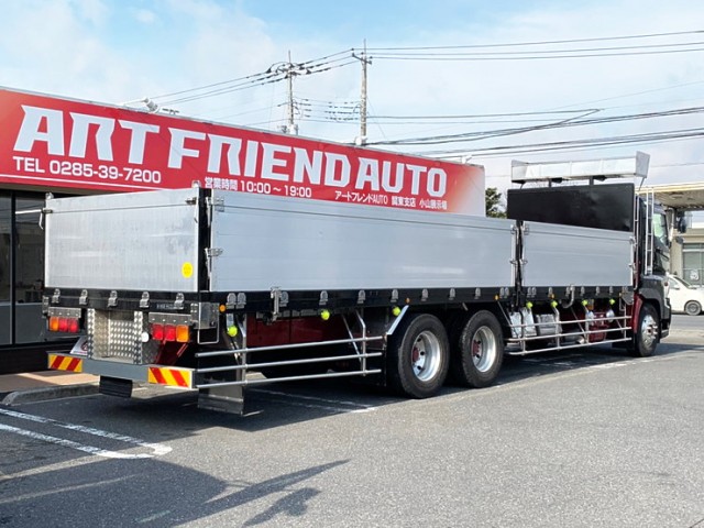 【563】日野　グラプロ　10輪　平ボディ　後輪エアサス