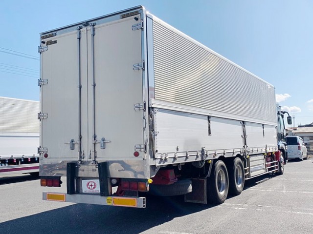 【568】ふそう　スーパーグレート　冷凍ウィング　キーストン床　サブエンジン