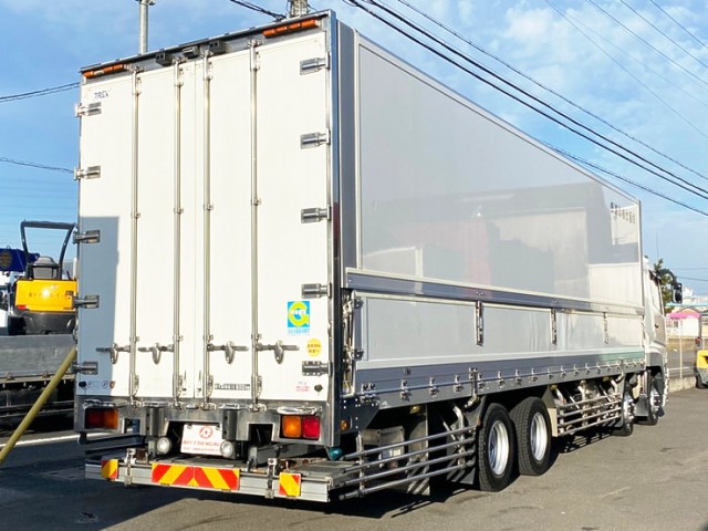 【570】ふそう　スーパーグレート　冷凍ウィング　格納ゲート付　ジョロダー4列　-13℃確認