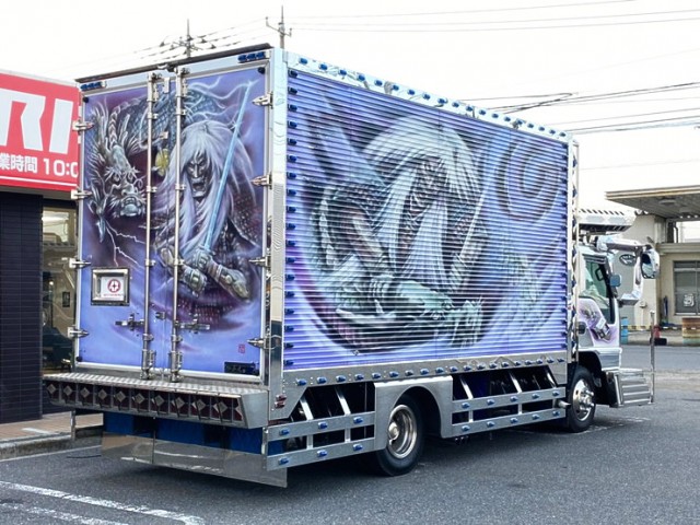 【573】いすゞ　エルフ　デコトラ　マニ割り済