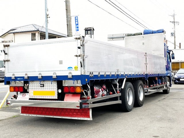 【579】ふそう　スーパーグレート　ハイルーフ　10輪　平ボディ　鉄床