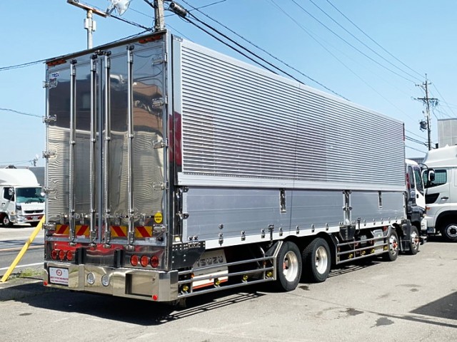 【587】いすゞ　ギガ　冷凍ウィング　直結　サーモキング　冷凍機