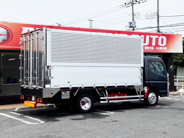【596】ふそう　キャンター　ウィング　ワイド　門口ステンレス　150馬力