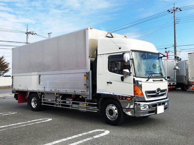 【216】日野レンジャー　増トン　冷凍ウイング　リヤエアサス