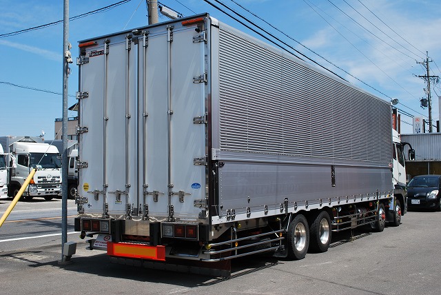 【221】三菱ふそうスーパーグレート　低床　アルミウイング　ハイルーフ