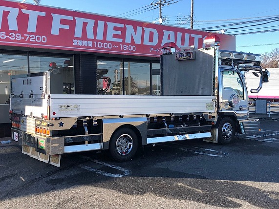 【325】いすゞエルフ　アルミブロック　平ボデー　ワイドロング　カスタム多数