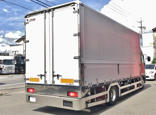 【244】日野レンジャープロ　アルミウイング　セミワイド　リアエアサス　ハイルーフ