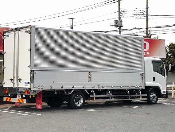 【347】いすゞフォワード　ワイド　冷凍ウイング　低温設定