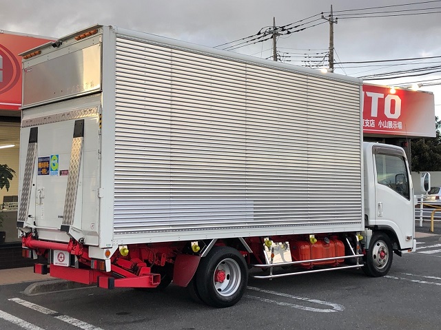 【342】いすゞ　エルフ　アルミバン　フルゲート
