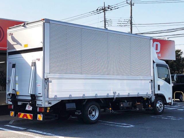 【374】いすゞ　エルフ　ウィング　跳上ゲート