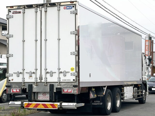 日野　17プロフィア　冷凍バン　ジョロダー4列　キーストン床　サブエンジン　TU85SA　格納ゲート