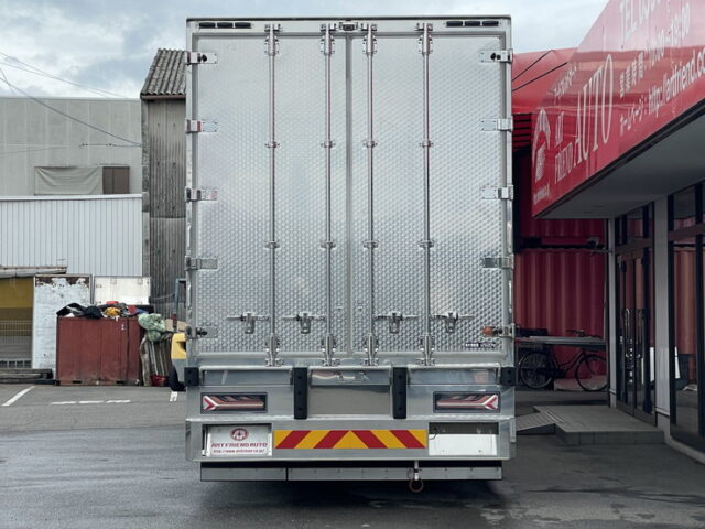 17スーパーグレート　ハイルーフ　冷凍バン　矢野特殊ボディ　コルゲート　サブエンジン