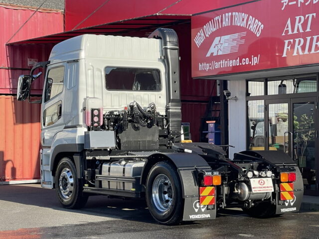 三菱ふそう　17スーパーグレート　トラクターヘッド　E尺　460馬力　リアエアサス　ハイルーフ　プレミアム