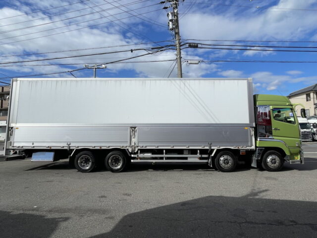 スーパーグレート　ハイルーフ　ウィング　アルミホイール　エアサス　7速MT　