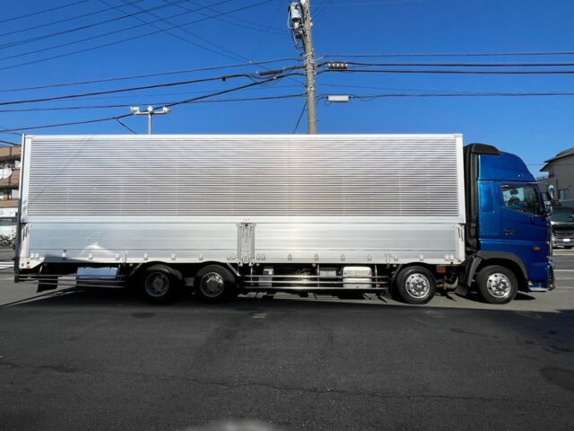 【1627】H29　17プロフィア　ハイルーフ　ウィング　ステンレス多数　木床