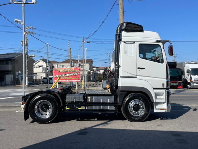 【1664】R6　17スーパーグレート　トレーラーヘッド　ハイルーフ　未使用　D尺　第5輪荷重11.500㎏　プレミアムライン