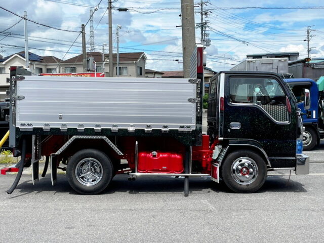 【1547】H14　エルフ　平ボデーアルミブロック　造りボディ　標準幅　架装多数