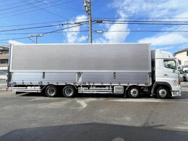 日野　プロフィア　ハイルーフ　ウィング　総輪エアサス　プロシフト　リア門口ステンレス　380馬力