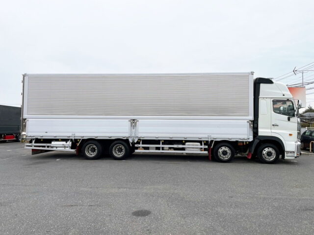 日野　プロフィア　寒冷地　ウィング　アルミホイール　メッキ多数