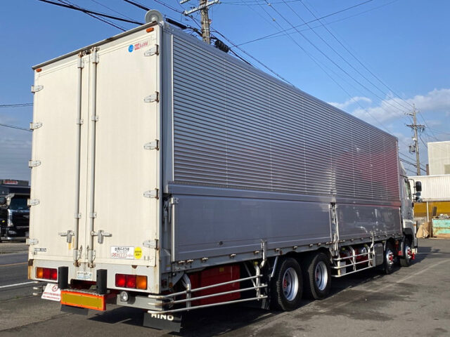 【790】H23　プロフィア　ウィング　エアサス　床鉄板　ラッシングレール3段