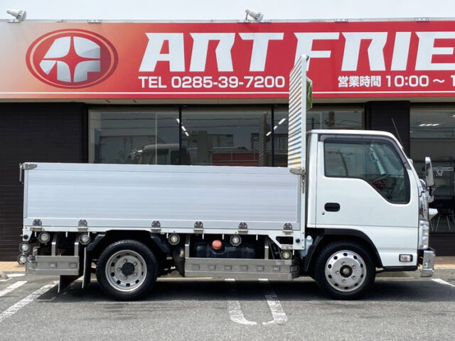 【840】H22　エルフ　標準幅　10尺　造りボデー　アルミ平