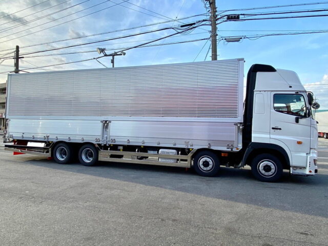 【847】R2　17プロフィア　ウィング　エアサス　門口ステンレス