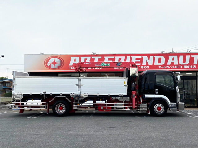 【829】H23　フォワード　増トン　4段クレーン　エアサス