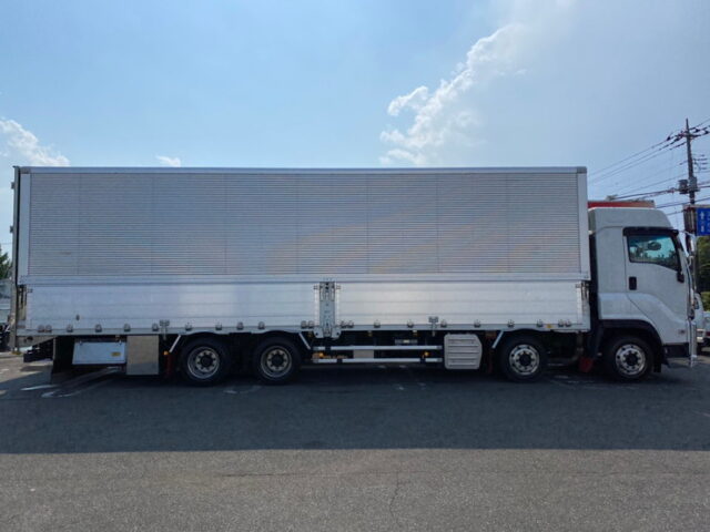 【873】H28　ギガ　ハイルーフ　4軸　ウィング　7速MT　門口ステンレス