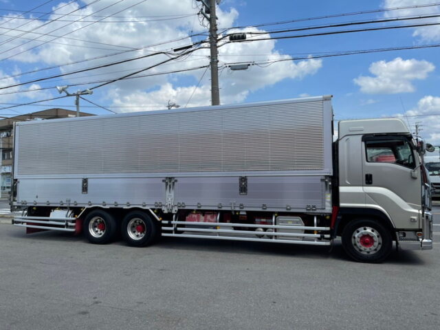 【870】H28　ギガ　ハイルーフ　10輪　ウィング　内高2,504　門口ステンレス　7速