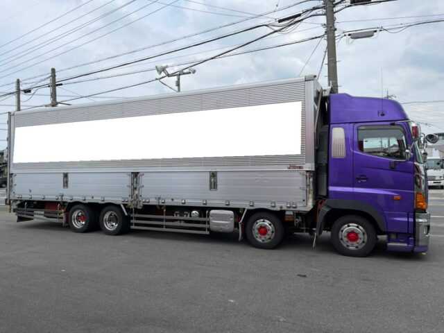 【876】H23　プロフィア　ハイルーフ　ウィング　エアサス　4軸　ステンレス多数