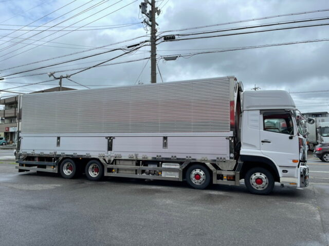 【901】H28　クオン　ハイルーフ　ウィング　4軸　ステンレス多数