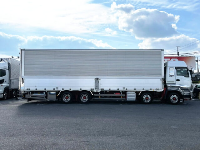 【952】H24　ギガ　ハイルーフ　7速MT　ウィング　門口ステンレス