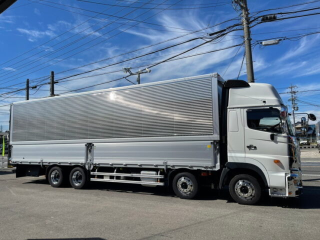 【957】R3　17プロフィア　ハイルーフ　ウィング　門口ステンレス　未使用車　