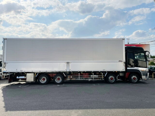 【954】H22　スーパーグレート　ハイルーフ　ウィング　総輪エアサス　パレットローラー4列